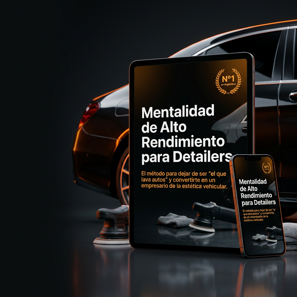 Mentalidad de Alto Rendimiento para Detailers + 7 bonos GRATIS!